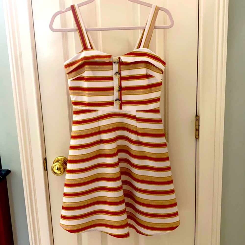 Miami Striped Mini Dress size XS